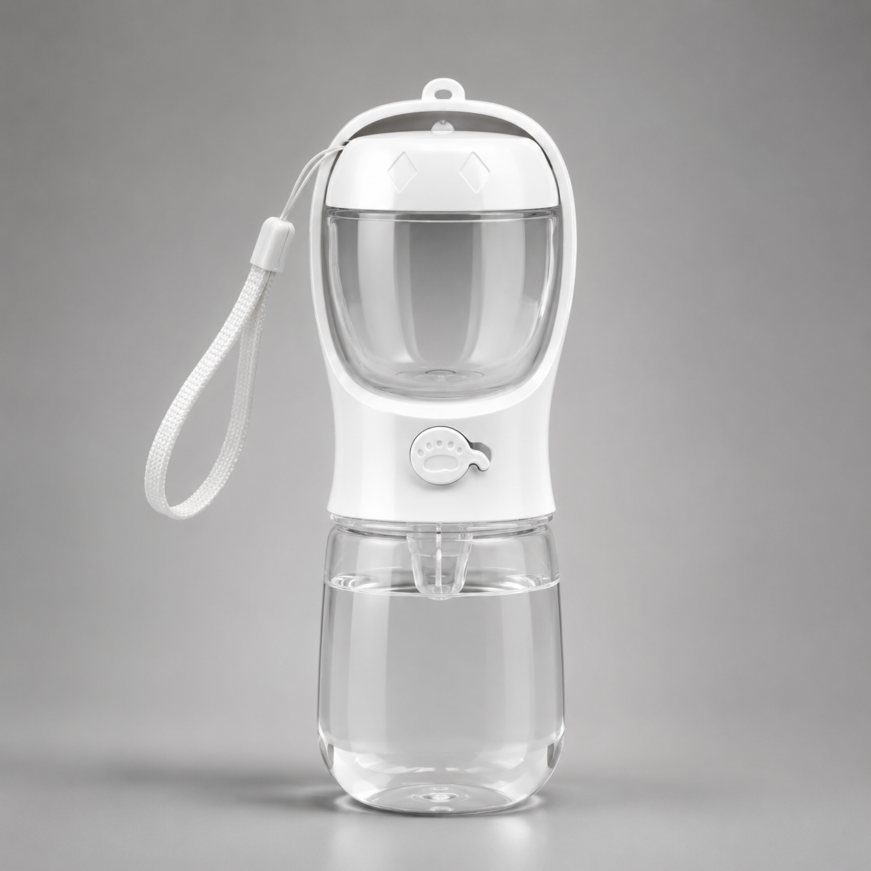 2-in-1 Portable Pet Water & Food Bottle