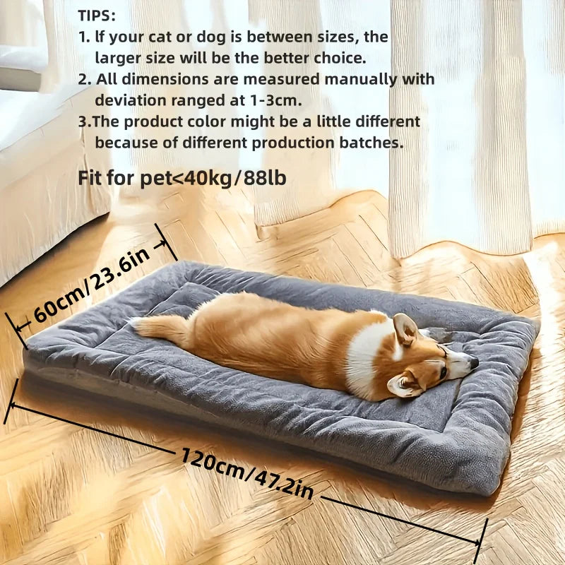 The Lounger — Plush Pet Sofa Bed