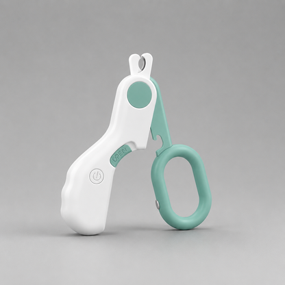 Pet Nail Clipper with LED Light – Cat & Small Dog Claw Trimmer