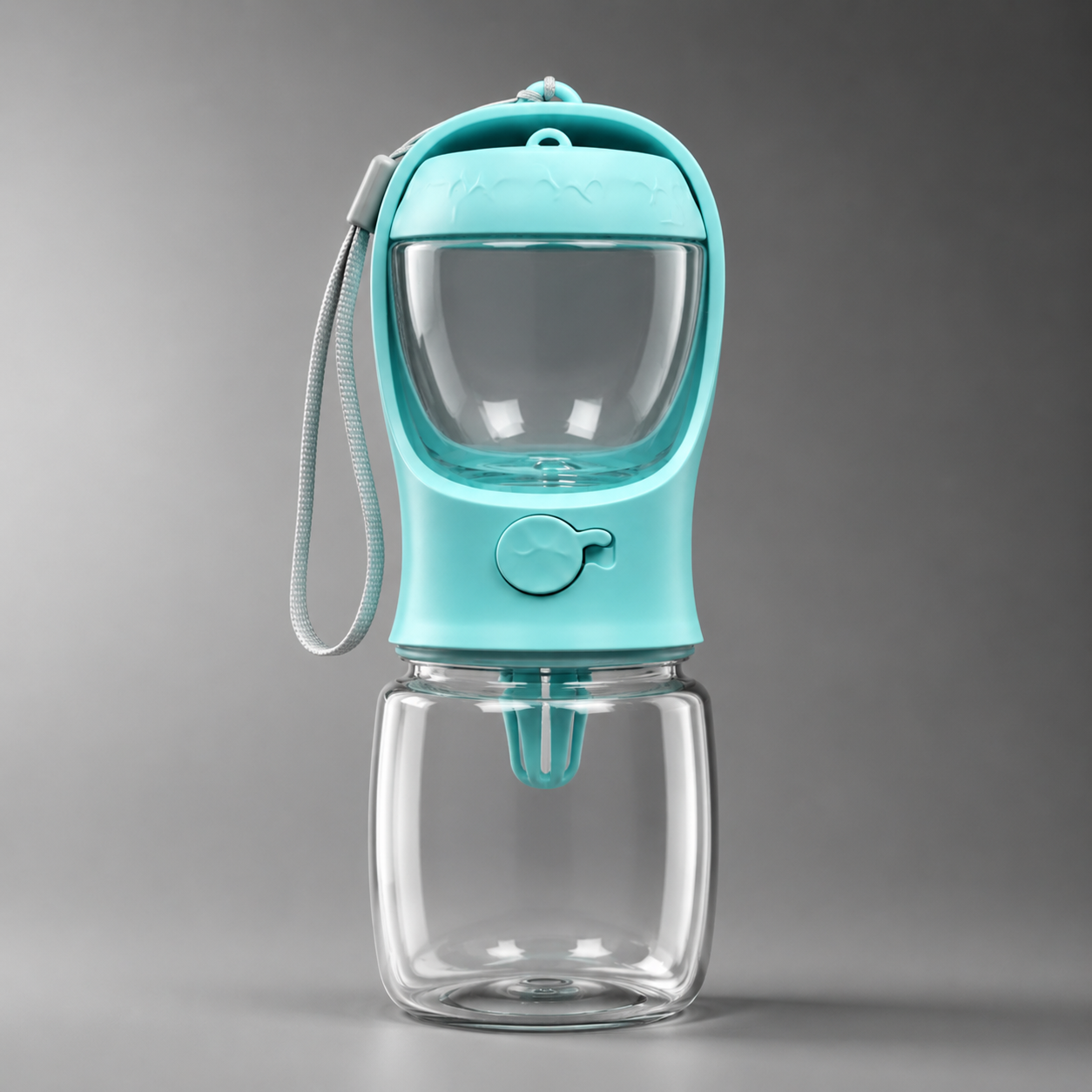 2-in-1 Portable Pet Water & Food Bottle