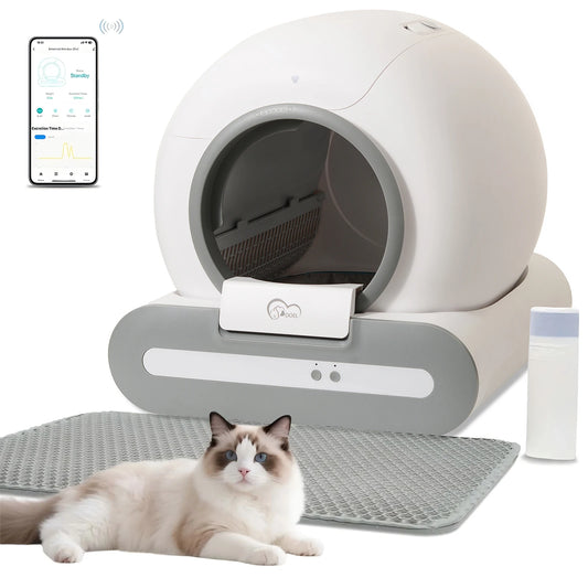 Smart Self-Cleaning Cat Litter Box (T25 Upgraded Model)