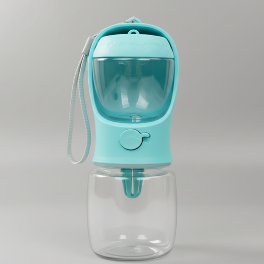 2-in-1 Portable Pet Water & Food Bottle